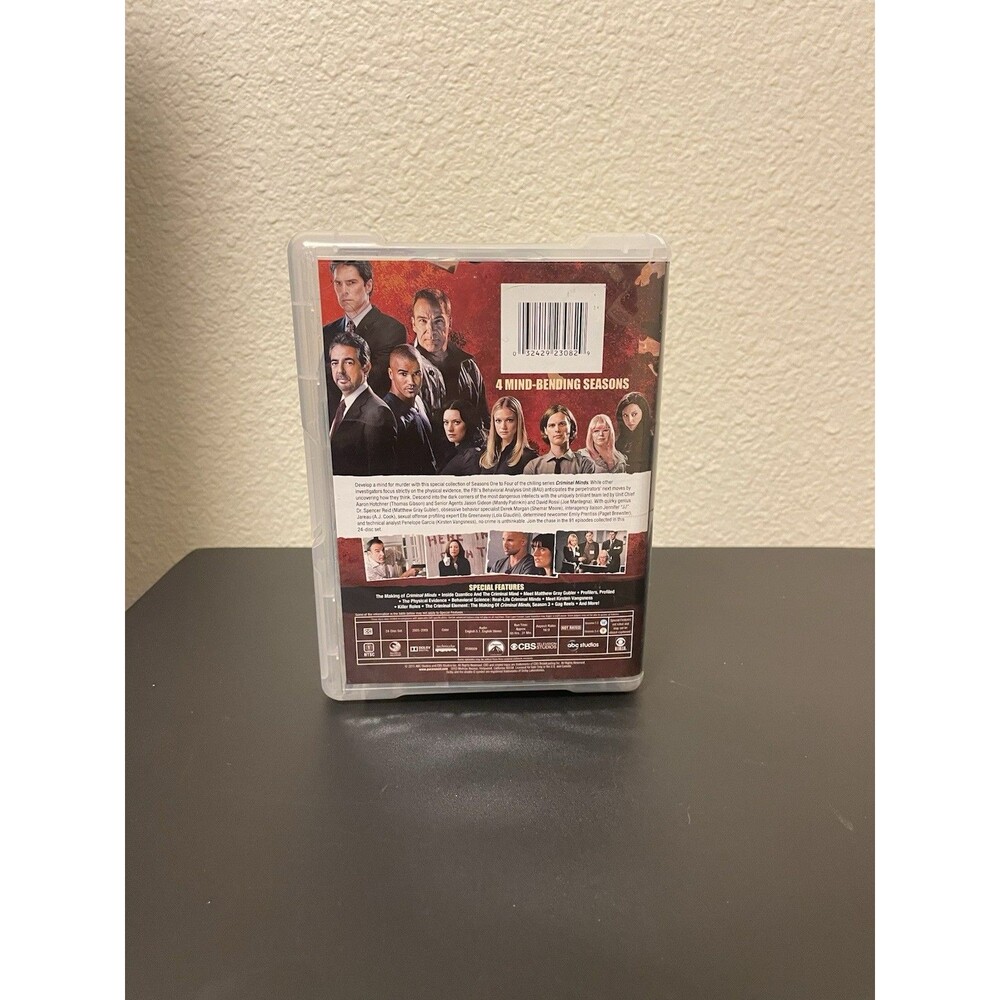 CBS Television Studios Criminal Minds Seasons 1-4 DVD Box Set Special Features - Picture 3 of 5